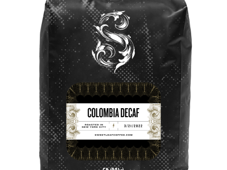 DECAF COLOMBIA 5lb Supply