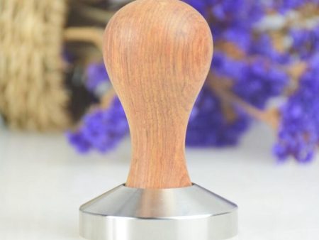 Stainless Steel Base Dalbergia Odorifera Handle Tamper 51 53 58mm Online Sale