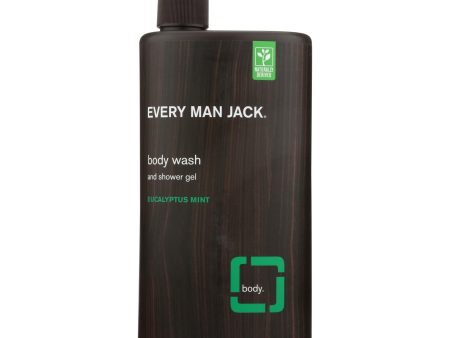 Every Man Jack Body Wash Eucalyptus Mint Body Wash - Case Of 33.8 - 33.8 Fl Oz. Cheap