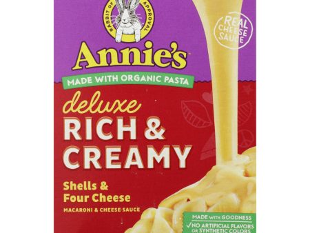 Annie s Homegrown - Mac&chs Dlx 4chs Shel - Case Of 12 - 11.3 Oz Hot on Sale