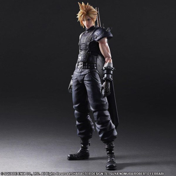 Final Fantasy VII Remake: Cloud Strife Play Arts -Kai- Action Figure Fashion