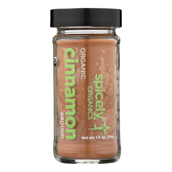 Spicely Organics - Organic Cinnamon - Ground - Case Of 3 - 1.4 Oz. Online now