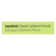 Spicely Organics - Organic Cardamom - Ground - Case Of 6 - 0.4 Oz. Supply