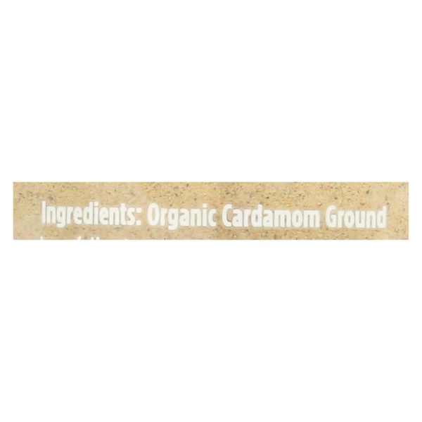 Spicely Organics - Organic Cardamom - Ground - Case Of 3 - 2 Oz. For Sale