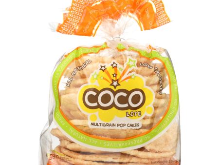 Coco Lite Multigrain Pop Cakes Pop Cakes - Original - Case Of 12 - 2.64 Oz Hot on Sale