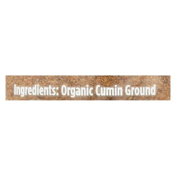 Spicely Organics - Organic Cumin - Ground - Case Of 3 - 1.7 Oz. Fashion