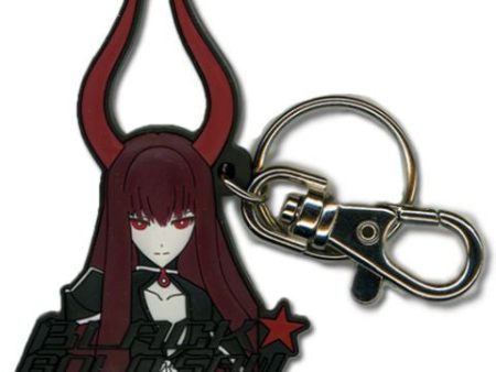 Black Rock Shooter: Black Gold Saw Key Chain Hot on Sale