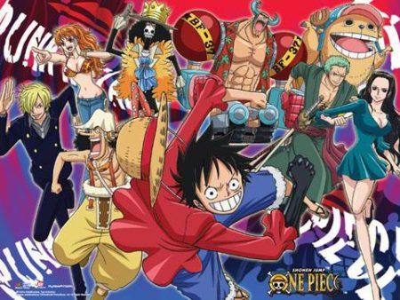 One Piece: Psychedelic Crew Wall Scroll Sale