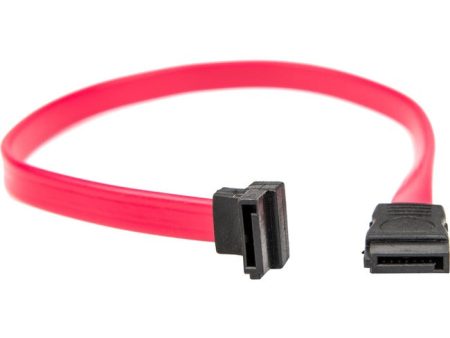 Rocstor Premium 18in SATA Serial ATA Cable - SATA - 18in - 1 x Female SATA - 1 x Female SATA - Red For Sale