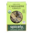 Spicely Organics - Organic Cardamom Pods - Green - Case Of 6 - 0.2 Oz. Online Sale