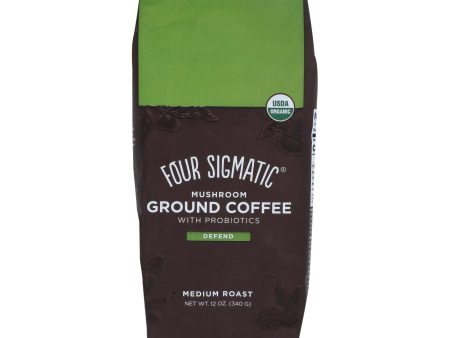 Four Sigmatic - Coffee Mushroom With Probiotic - Case Of 8-12 Oz on Sale