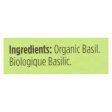 Spicely Organics - Organic Basil - Case Of 6 - 0.1 Oz. Online Hot Sale