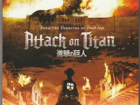 Attack on Titan Part 1 Blu-ray DVD Combo Pack Cheap