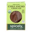 Spicely Organics - Organic Ancho Chili - Ground - Case Of 6 - 0.45 Oz. Hot on Sale