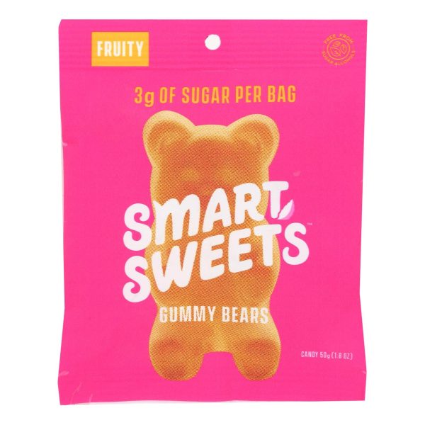 Smartsweets - Gummy Bears Fruity - Case Of 12 - 1.8 Oz Online Hot Sale