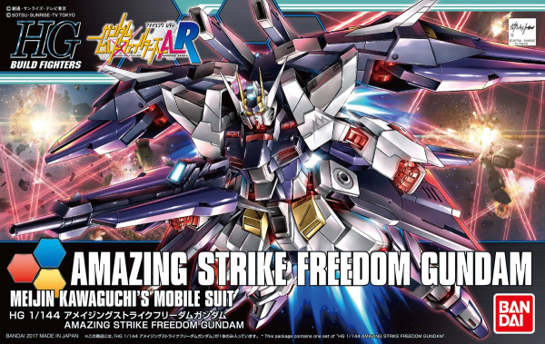 Gundam: Amazing Strike Freedom HG Model Fashion