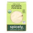 Spicely Organics - Organic Onion Powder - Case Of 6 - 0.4 Oz. For Discount