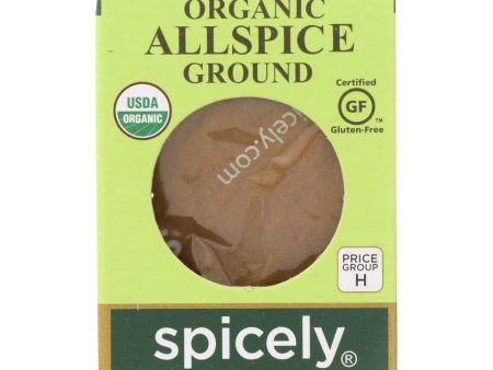 Spicely Organics - Organic Allspice - Ground - Case Of 6 - 0.45 Oz. Sale