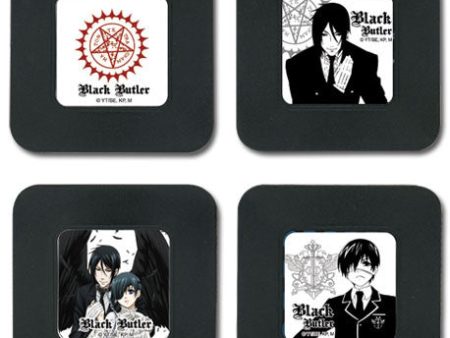 Black Butler: Four Piece Coaster Set 2 Discount