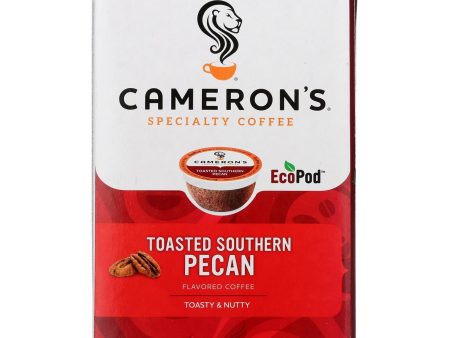 Cameron s Coffee - Coffee Toasted Southern Pecan - Case Of 6 - 12 Ct Cheap