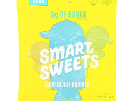 Smartsweets - Gummy Sour Blast Buddies - Case Of 12 - 1.8 Oz For Sale