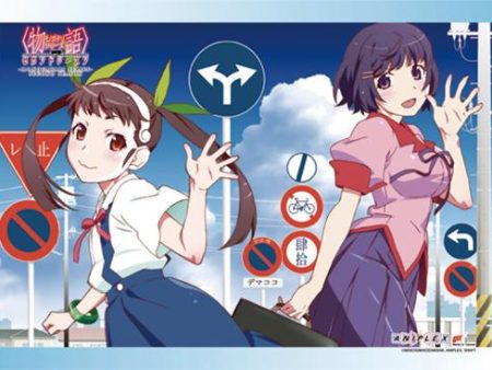 Bakemonogatari: Mayoi & Tsubasa Wall Scroll For Cheap