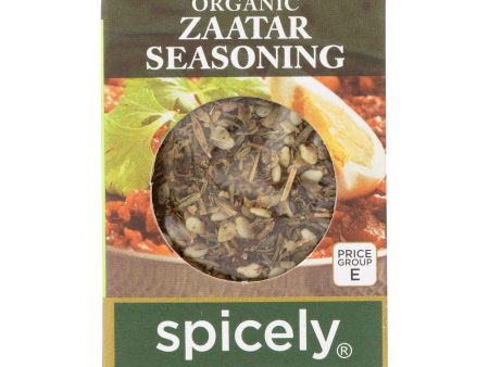 Spicely Organics - Organic Zaatar Seasoning - Case Of 6 - 0.35 Oz. For Discount