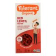 Tolerant Organic Pasta - Red Lentil Rotini - Case Of 6 - 8 Oz Cheap