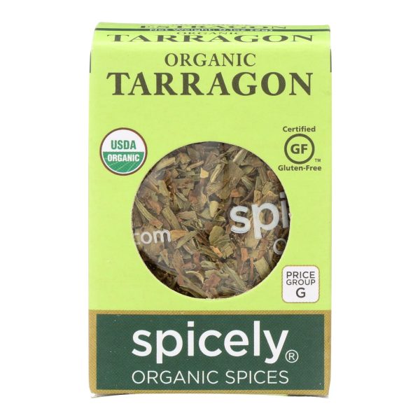 Spicely Organics - Organic Tarragon - Case Of 6 - 0.1 Oz. For Cheap