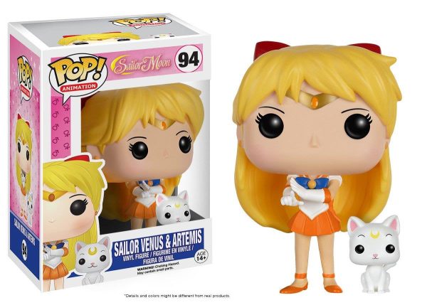 Sailor Moon: Sailor Venus and Artemis POP Vinyl Supply