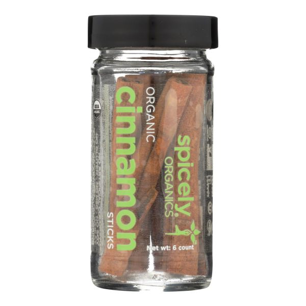 Spicely Organics - Organic Cinnamon - Sticks - Case Of 3 - 6 Count Discount