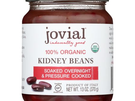 Jovial - Beans Organic Kidney - Case Of 6 - 13 Oz Hot on Sale