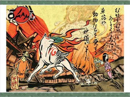 Okami: Key Art Wall Scroll Hot on Sale