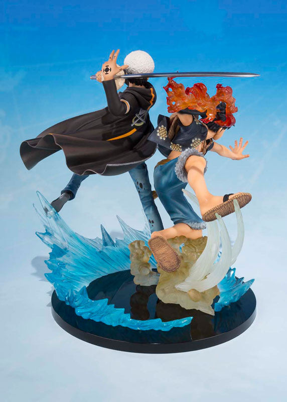 One Piece: Monkey D Luffy and Trafalgar Law Figuarts Zero 5th Anniversary Figure Online Hot Sale