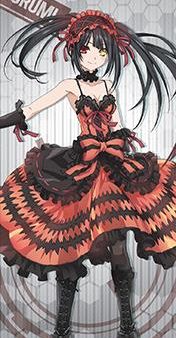 Date a Live: Kurumi Human Sized Wall Scroll Fashion