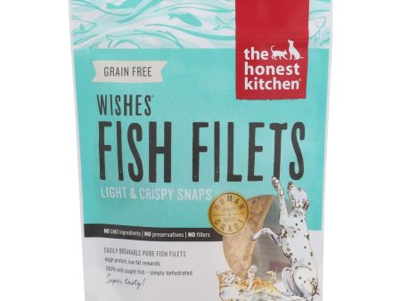 The Honest Kitchen - Dog And Cat Treats - Wishes Filets White Fish - Case Of 6 - 3 Oz. For Cheap