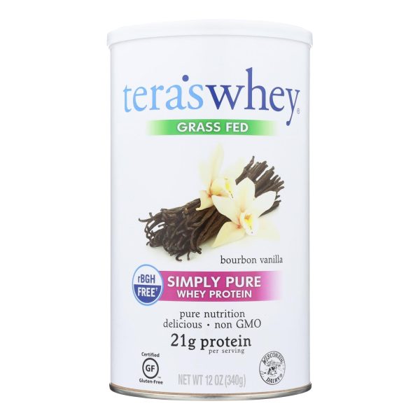 Teras Whey Protein Powder Whey - Bourbon Vanilla - 12 Oz Sale