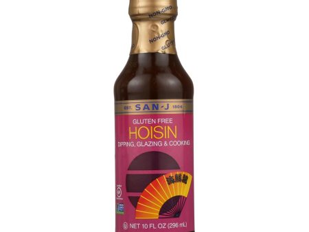 San-j Sauce - Hoisin - Gluten Free - Case Of 6 - 10 Fl Oz on Sale