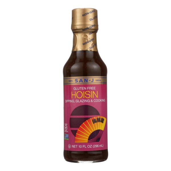 San-j Sauce - Hoisin - Gluten Free - Case Of 6 - 10 Fl Oz on Sale