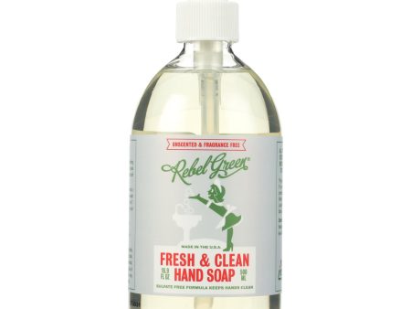 Rebel Green Hand Soap - Unscented - Case Of 4 - 16.9 Fl Oz Supply