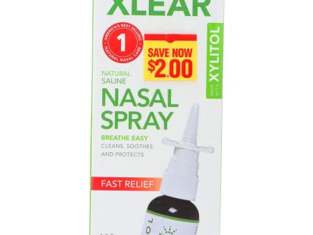 Xlear - Nasal Spray Sinus - 1.5 Fz Hot on Sale