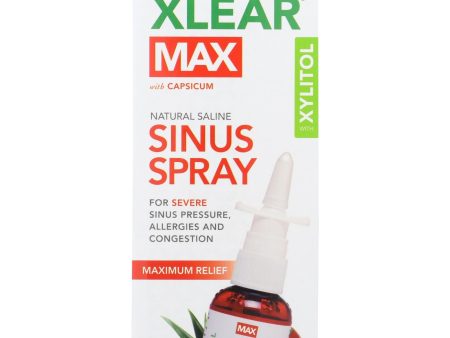 Xlear Nasal Spray - Xylitol - Max - 1.5 Fl Oz on Sale