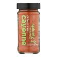 Spicely Organics - Organic Cayenne Pepper - Case Of 3 - 1.6 Oz. Online Sale