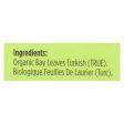 Spicely Organics - Organic Bay Leaves - Turkish Whole - Case Of 6 - 0.1 Oz. Cheap