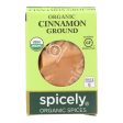 Spicely Organics - Organic Cinnamon - Ground - Case Of 6 - 0.45 Oz. Supply