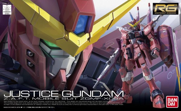 Gundam: Justice Gundam RG Model Discount