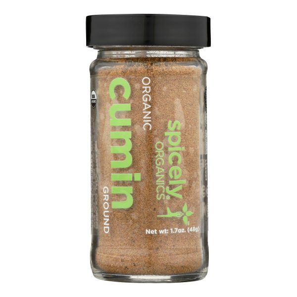 Spicely Organics - Organic Cumin - Ground - Case Of 3 - 1.7 Oz. Fashion