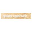 Spicely Organics - Organic Garlic - Granulates - Case Of 3 - 2 Oz. Supply