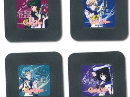 Sailor Moon: Four Piece Coaster Set 2 Online Hot Sale