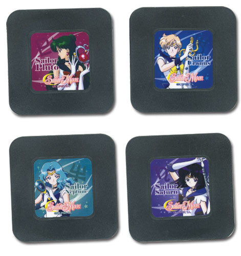 Sailor Moon: Four Piece Coaster Set 2 Online Hot Sale